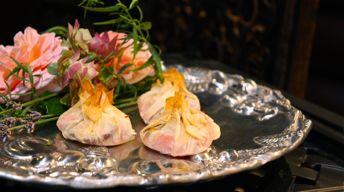 Brie & Lingonberry Phyllo Kisses